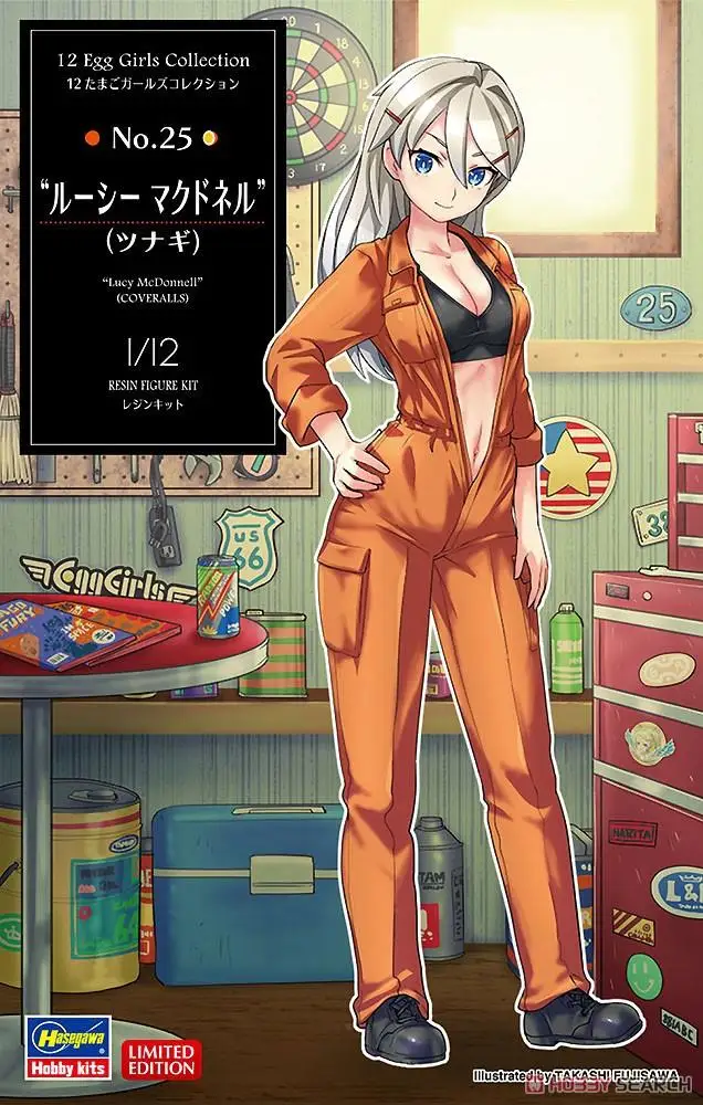 Hasegawa 52315 1/12 Egg Girls Collection No.25 `Lucie McDonnell` (Jumpsuit)
Hasegawa 52315 1/12 Egg Girls Collection No.25 `Lucie McDonnell` (Jumpsuit)