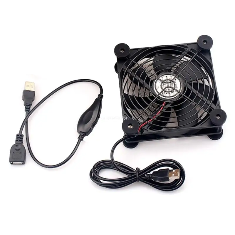 120mm USB Router Fan 12050 2000RPM Computer Router Cooling Fan for Computer DropShipping
120mm USB Router Fan 12050 2000RPM Computer Router Cooling Fan for Computer DropShipping