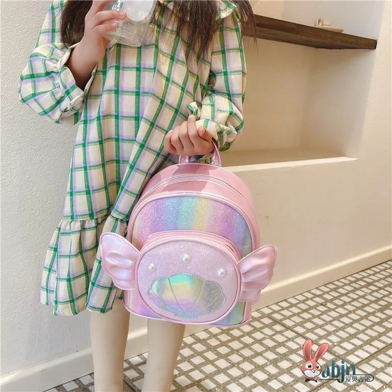 Cute Children's Pearl Wing Backpack Fashionable Girls Kindergarten Outdoor Bag ABENYINUOR Aged 3-12 Years Old Unisex
Cute Children's Pearl Wing Backpack Fashionable Girls Kindergarten Outdoor Bag ABENYINUOR Aged 3-12 Years Old Unisex
