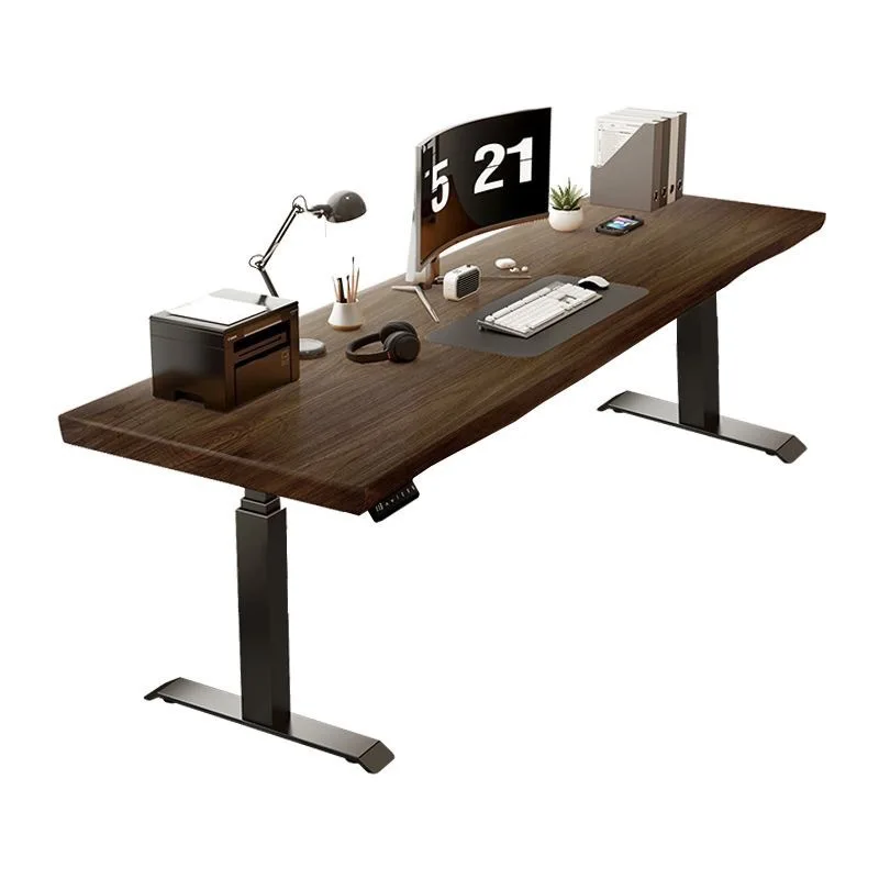 Solid wood electric lifting table Home desk Study table Smart desk Solid wood standing work log large board
Solid wood electric lifting table Home desk Study table Smart desk Solid wood standing work log large board