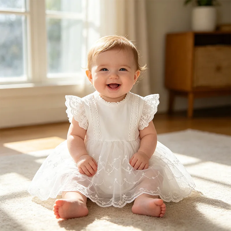 ZOETOPKID 2026 New Summer 0-24M Children Clothes Newborn Baby Girl Romper Short Sleeved Cotton Solid Korean Style Bodysuits
ZOETOPKID 2026 New Summer 0-24M Children Clothes Newborn Baby Girl Romper Short Sleeved Cotton Solid Korean Style Bodysuits