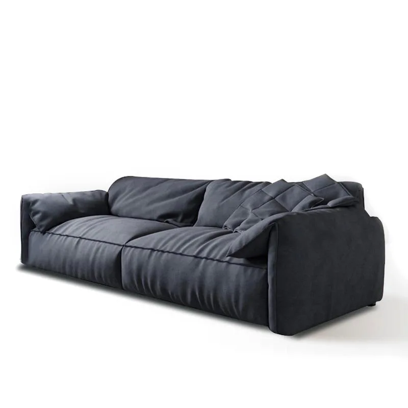Elephant ear sofa living room small apartment Italian minimalist frosted fabric sofa black inline row for three people
Elephant ear sofa living room small apartment Italian minimalist frosted fabric sofa black inline row for three people