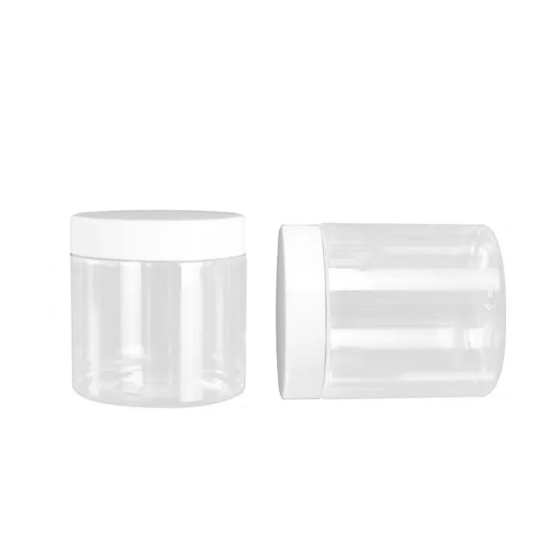 24Pcs Transparent Plastic Container 120ml 150ml 200ml 250ml 68Dia. White Lid Cosmetic Pots Empty Cream Jars Refillable Bottle
24Pcs Transparent Plastic Container 120ml 150ml 200ml 250ml 68Dia. White Lid Cosmetic Pots Empty Cream Jars Refillable Bottle