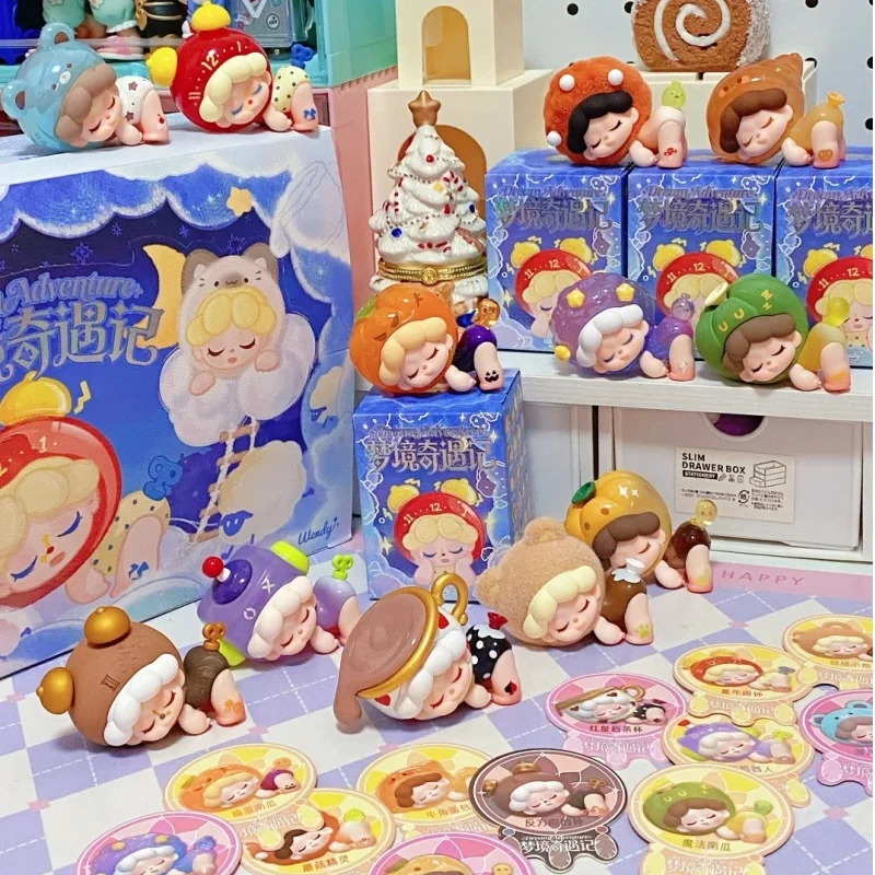 Genuine Dodosugar Wendy Dream Adventure Series Mini Blind Box Cute Anime Figure Desktop Decoration Model Surprise Gift Toy
Genuine Dodosugar Wendy Dream Adventure Series Mini Blind Box Cute Anime Figure Desktop Decoration Model Surprise Gift Toy