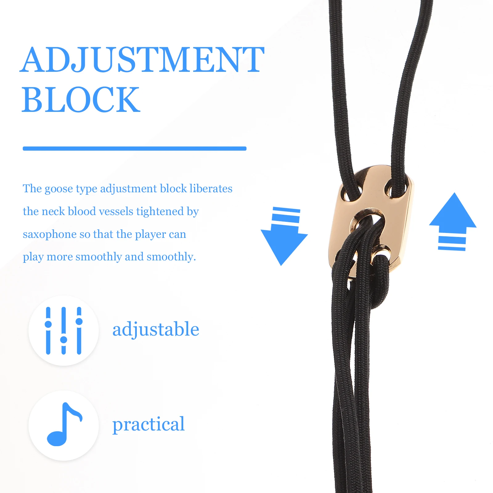 2 Pcs Saxophone Strap Comfortable Hanging Belt Easy to Use Universal Band Adjustable Long-lasting Quality Musical
2 Pcs Saxophone Strap Comfortable Hanging Belt Easy to Use Universal Band Adjustable Long-lasting Quality Musical