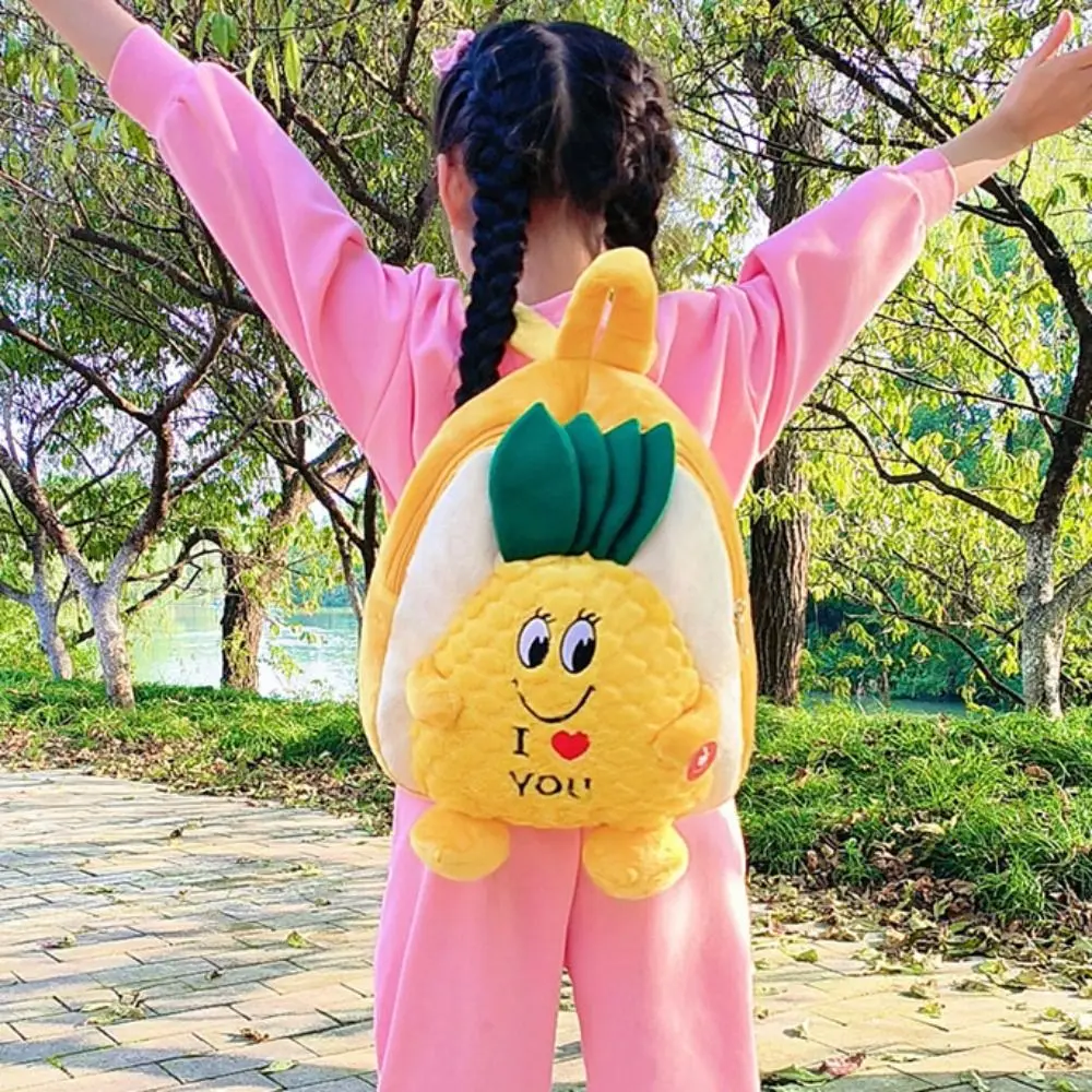 Cartoon Animal Little Turtle Backpack Large Capacity Fashion Plush Pineapple Bag Zipper Cute Anime Plush Doll Backpack Unisex
Cartoon Animal Little Turtle Backpack Large Capacity Fashion Plush Pineapple Bag Zipper Cute Anime Plush Doll Backpack Unisex