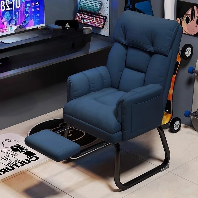 Home Modern Office Chair Comfortable Cushions Aesthetic Computer Office Chair Lazy Footrest Cadeira De Escritorio Furniture
Home Modern Office Chair Comfortable Cushions Aesthetic Computer Office Chair Lazy Footrest Cadeira De Escritorio Furniture