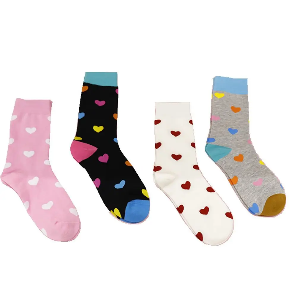College Style Fashion Winter And Autumn Women Sweet Heart Pattern Socks Cotton Long Tube Socks
College Style Fashion Winter And Autumn Women Sweet Heart Pattern Socks Cotton Long Tube Socks
