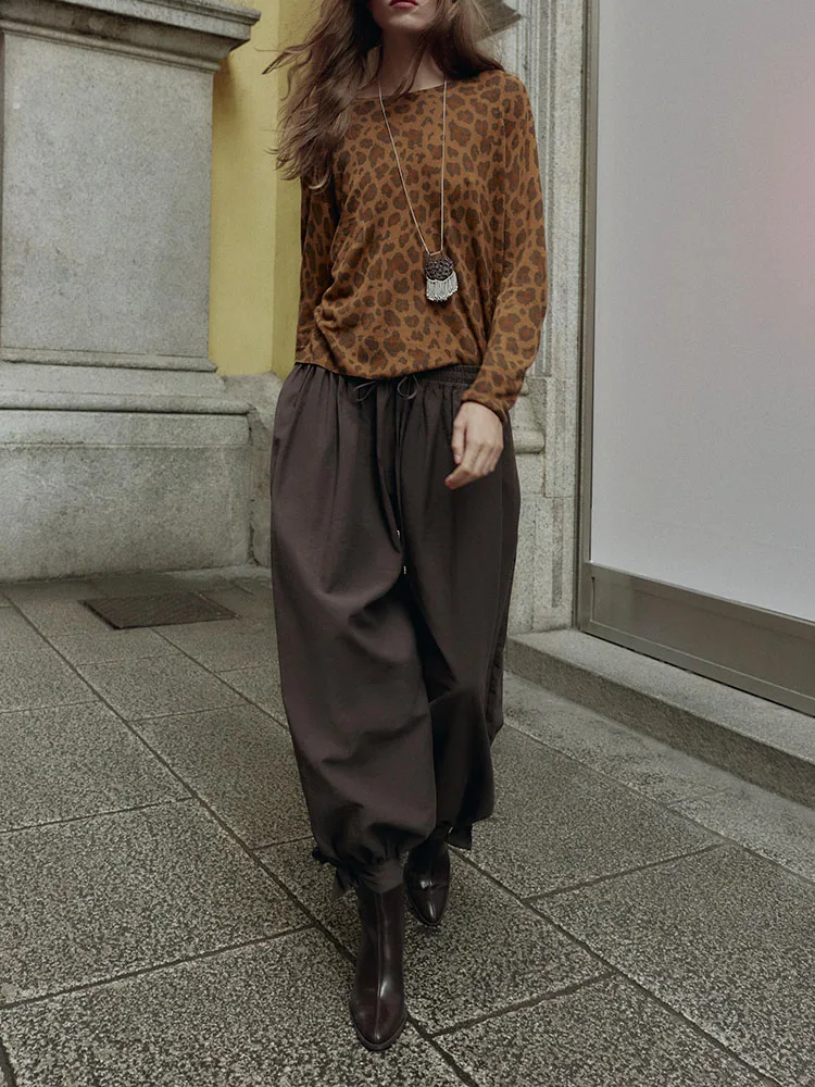 High-End Animal Print Knitted Sweater Thin New Arrival Winter Women's Faion Loose Fit Long Sve round Ne Knitwear
High-End Animal Print Knitted Sweater Thin New Arrival Winter Women's Faion Loose Fit Long Sve round Ne Knitwear