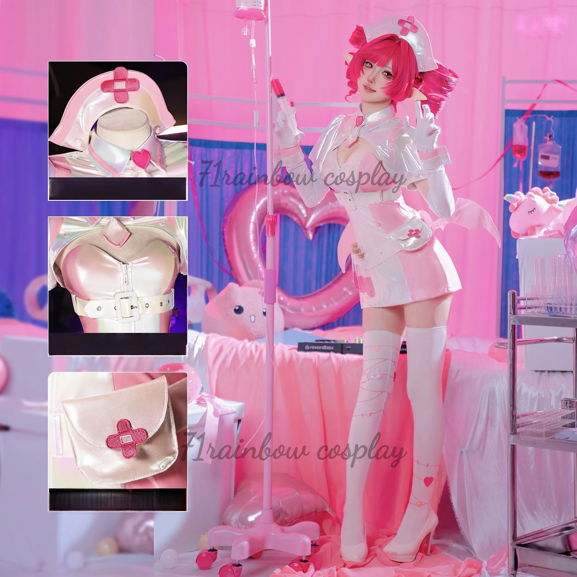 Muse Dash Buro Косплей Костюм Buro Эльф Медсестра Одежда на Хэллоуин Платье Одежда Костюмы Косплей
Muse Dash Buro Косплей Костюм Buro Эльф Медсестра Одежда на Хэллоуин Платье Одежда Костюмы Косплей