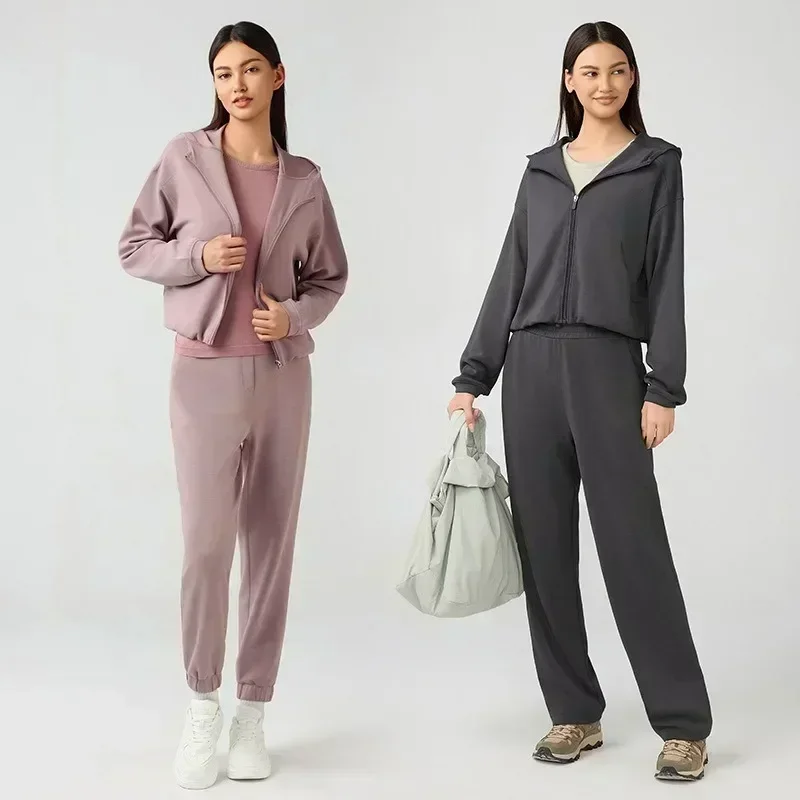 Lemon Women Clothes Sports Hooded Zipper Cardigan Jacket Women Loose Leisure Sweater Running Fitness Jacket In Autumn And Winter
Lemon Women Clothes Sports Hooded Zipper Cardigan Jacket Women Loose Leisure Sweater Running Fitness Jacket In Autumn And Winter