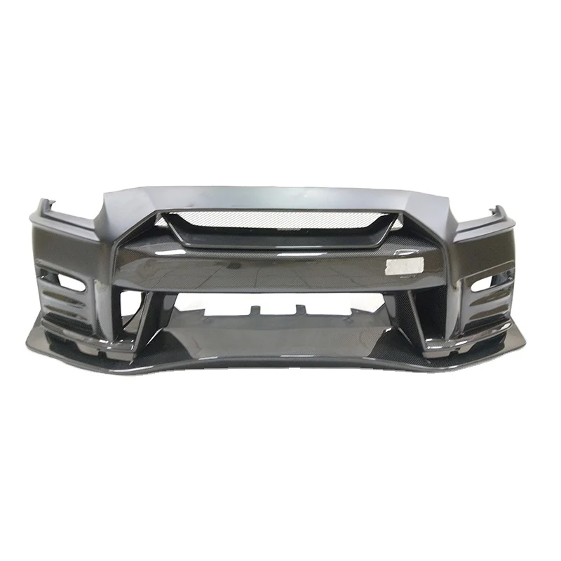 suitable for MY17 Nismo Style Half Carbon Fiber Car Body Kit Front Bumper for Nissan GTR R35 2008-2016
suitable for MY17 Nismo Style Half Carbon Fiber Car Body Kit Front Bumper for Nissan GTR R35 2008-2016