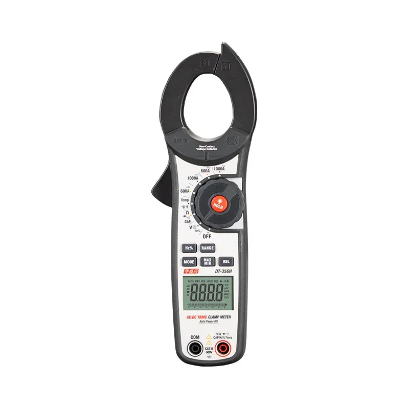DT-356H Automatic Range Digital High-precision Clamp Meter AC/DC Voltage Clamp Multimeter Digital Multi Energy Meter
DT-356H Automatic Range Digital High-precision Clamp Meter AC/DC Voltage Clamp Multimeter Digital Multi Energy Meter
