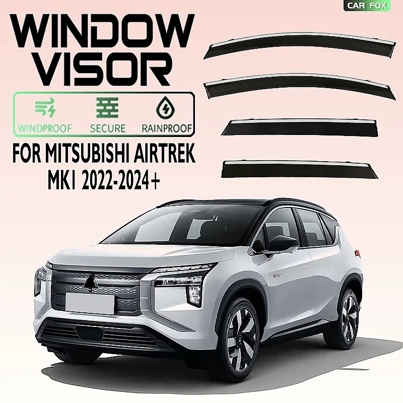For Mitsubishi Airtrek 2022+ Window Visor Rain Sun Shade Windshield Side Deflector Car Auto Accessories Styling
For Mitsubishi Airtrek 2022+ Window Visor Rain Sun Shade Windshield Side Deflector Car Auto Accessories Styling
