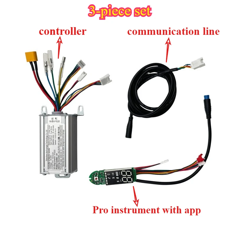350W36V15A 8,5-дюймовый контроллер + PRO-инструмент с приложением, подходит для 8,5-дюймового электрического скутера, универсальные аксессуары, полный набор
350W36V15A 8,5-дюймовый контроллер + PRO-инструмент с приложением, подходит для 8,5-дюймового электрического скутера, универсальные аксессуары, полный набор