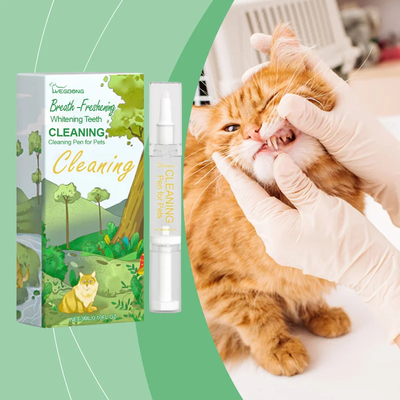 Pet Teeth Cleaning Pen For Dogs & Cats - Dental Care Brush With Soft Bristles, Plaque Control & Fresh Breath
Pet Teeth Cleaning Pen For Dogs & Cats - Dental Care Brush With Soft Bristles, Plaque Control & Fresh Breath