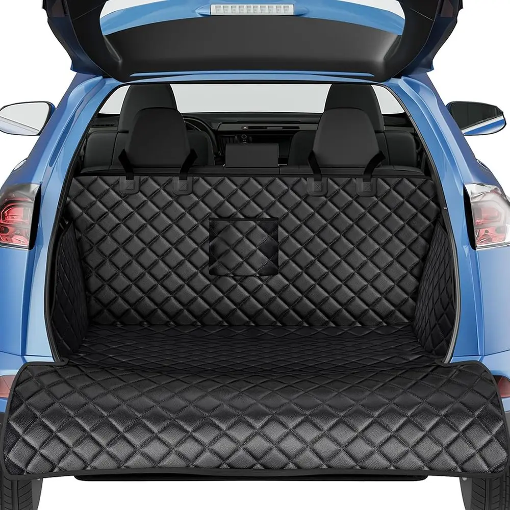 SUV Cargo Liner or Dogs, Leather Waterproof Pet Cargo Cover, SUVs Sedans Bumper Lap Protector, Non-Slip Large Size Dog Seat Mat
SUV Cargo Liner or Dogs, Leather Waterproof Pet Cargo Cover, SUVs Sedans Bumper Lap Protector, Non-Slip Large Size Dog Seat Mat