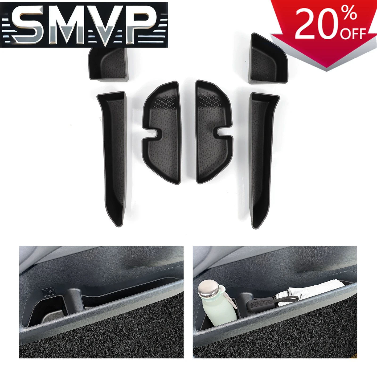 Fit For Toyota Land Cruiser Prado 2024 250 J250 LC250 Door Side Storage Box TPE Front Rear Door Handle Tray Organizer Tidying
Fit For Toyota Land Cruiser Prado 2024 250 J250 LC250 Door Side Storage Box TPE Front Rear Door Handle Tray Organizer Tidying