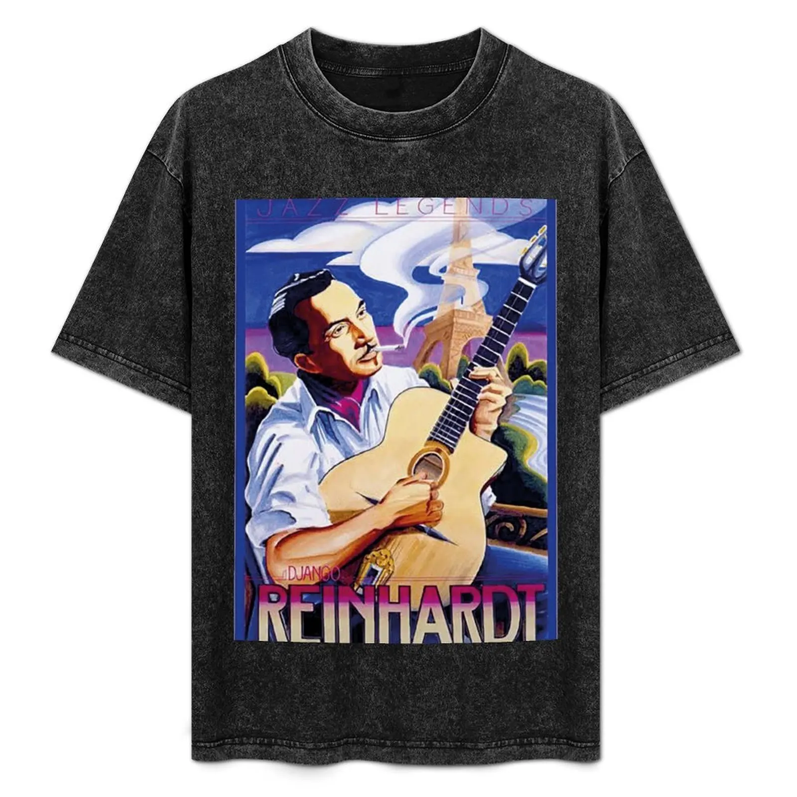 Django Reinhardt jazz legend T-Shirt Stylish Graphic Short Sleeve Top
Django Reinhardt jazz legend T-Shirt Stylish Graphic Short Sleeve Top