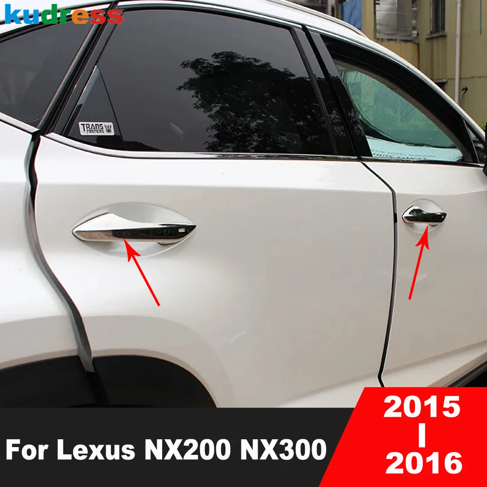 Door Handle Cover Trim For Lexus NX200 NX300 2015 2016 Chrome Car Side Door Handles Catch Cap Molding Overlay Accessories
Door Handle Cover Trim For Lexus NX200 NX300 2015 2016 Chrome Car Side Door Handles Catch Cap Molding Overlay Accessories