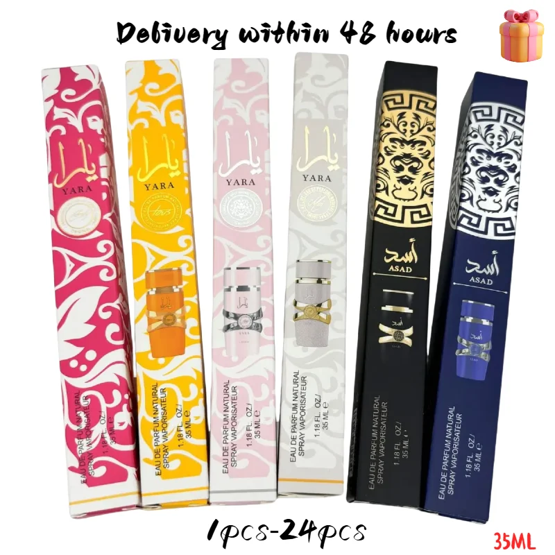 35ML perfume masculinos Arab Perfumes Moi Tous Sample Small Test Tube Women Perfume Lasting Fragrance Pheromone Eau De Parfum
35ML perfume masculinos Arab Perfumes Moi Tous Sample Small Test Tube Women Perfume Lasting Fragrance Pheromone Eau De Parfum