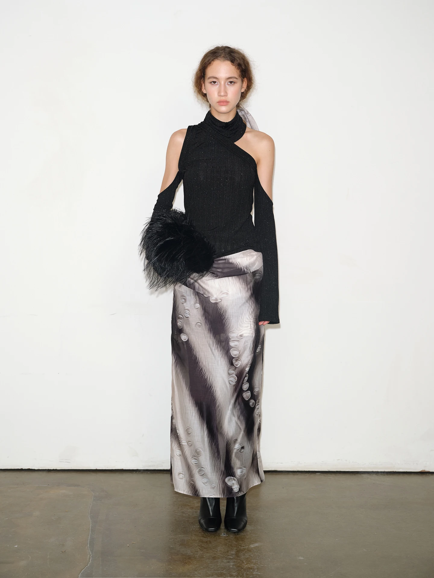 Long f Skirt Casual Sle Printed Design with Spot And Pearl Gored Drapey Straight Leg Skirt for Women Polyester Fiber
Long f Skirt Casual Sle Printed Design with Spot And Pearl Gored Drapey Straight Leg Skirt for Women Polyester Fiber