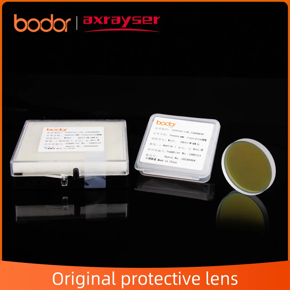 Original Bodor Protective Lens 21.5x2 31205000157 24.9x1.5 31205000287 30x5 37x7 Fiber Laser Protective Windows
Original Bodor Protective Lens 21.5x2 31205000157 24.9x1.5 31205000287 30x5 37x7 Fiber Laser Protective Windows