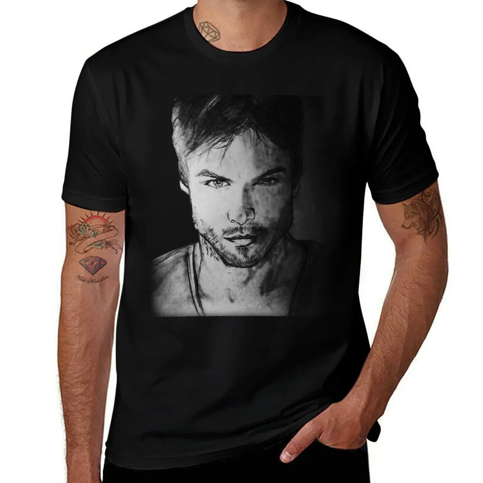 Ian Somerhalder T-Shirt cute clothes basketball graphic tees plus size tops men clothing
Ian Somerhalder T-Shirt cute clothes basketball graphic tees plus size tops men clothing