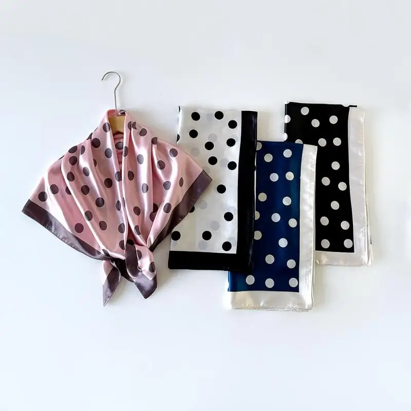 〔BGS3〕Dot Print Square Scarf For Women Silk Shawl Neckerchief Female Hair Bands Head Wraps Headband Foulard Satin Hijab Bandana
〔BGS3〕Dot Print Square Scarf For Women Silk Shawl Neckerchief Female Hair Bands Head Wraps Headband Foulard Satin Hijab Bandana