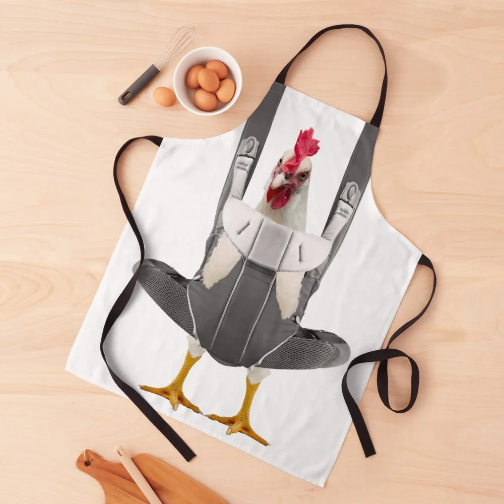 Chicken in Baby Carrier Apron Bib For Kitchen For Hairdresser Christmas gift Apron
Chicken in Baby Carrier Apron Bib For Kitchen For Hairdresser Christmas gift Apron