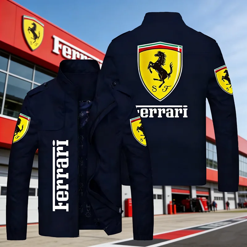 F-Ferrari-F Ferrari Racing Suit Casual Men's Stand Up Collar Jackets Motorcycle Sports Style Riding Jacket Windproof Zipper Coat
F-Ferrari-F Ferrari Racing Suit Casual Men's Stand Up Collar Jackets Motorcycle Sports Style Riding Jacket Windproof Zipper Coat