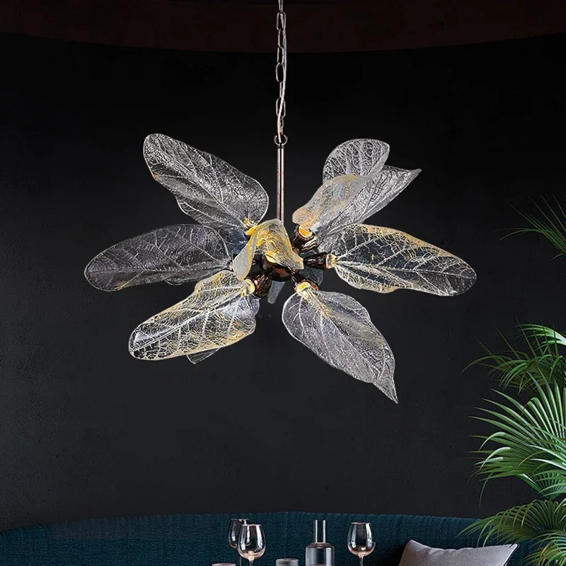 Nordic Transparent Resin Leaf Shaped Pendant Light Gold Wrought Iron Chandelier Kitchen Island Living Room Bedroom Hanging Lamps
Nordic Transparent Resin Leaf Shaped Pendant Light Gold Wrought Iron Chandelier Kitchen Island Living Room Bedroom Hanging Lamps