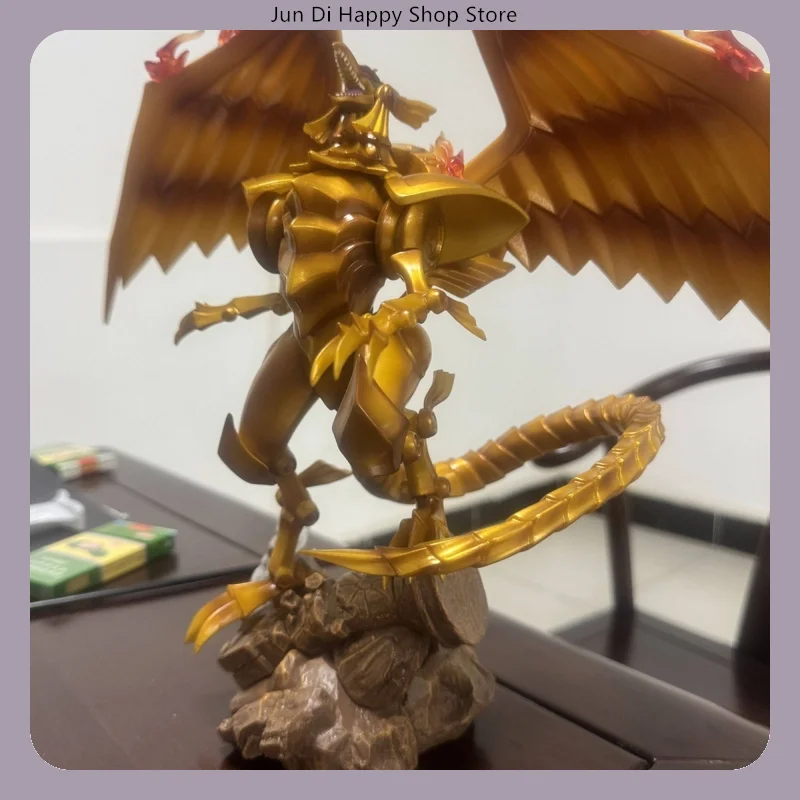 30-сантиметровая фигурка крылатого дракона Ра из Yu-Gi-Oh! в стоячей позе, аниме-модель, статуэтка, коллекционный предмет, украшение для рабочего стола, игрушка, подарок
30-сантиметровая фигурка крылатого дракона Ра из Yu-Gi-Oh! в стоячей позе, аниме-модель, статуэтка, коллекционный предмет, украшение для рабочего стола, игрушка, подарок