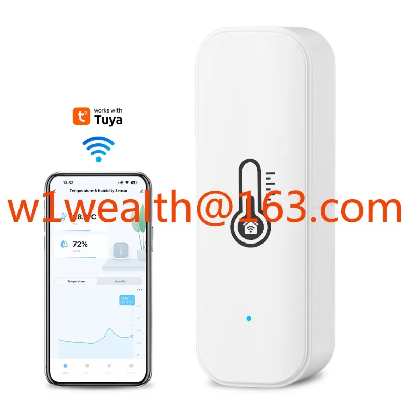 Household and industrial smart WiFi temperature and humidity sensors for real-time monitoring and alerting
Household and industrial smart WiFi temperature and humidity sensors for real-time monitoring and alerting
