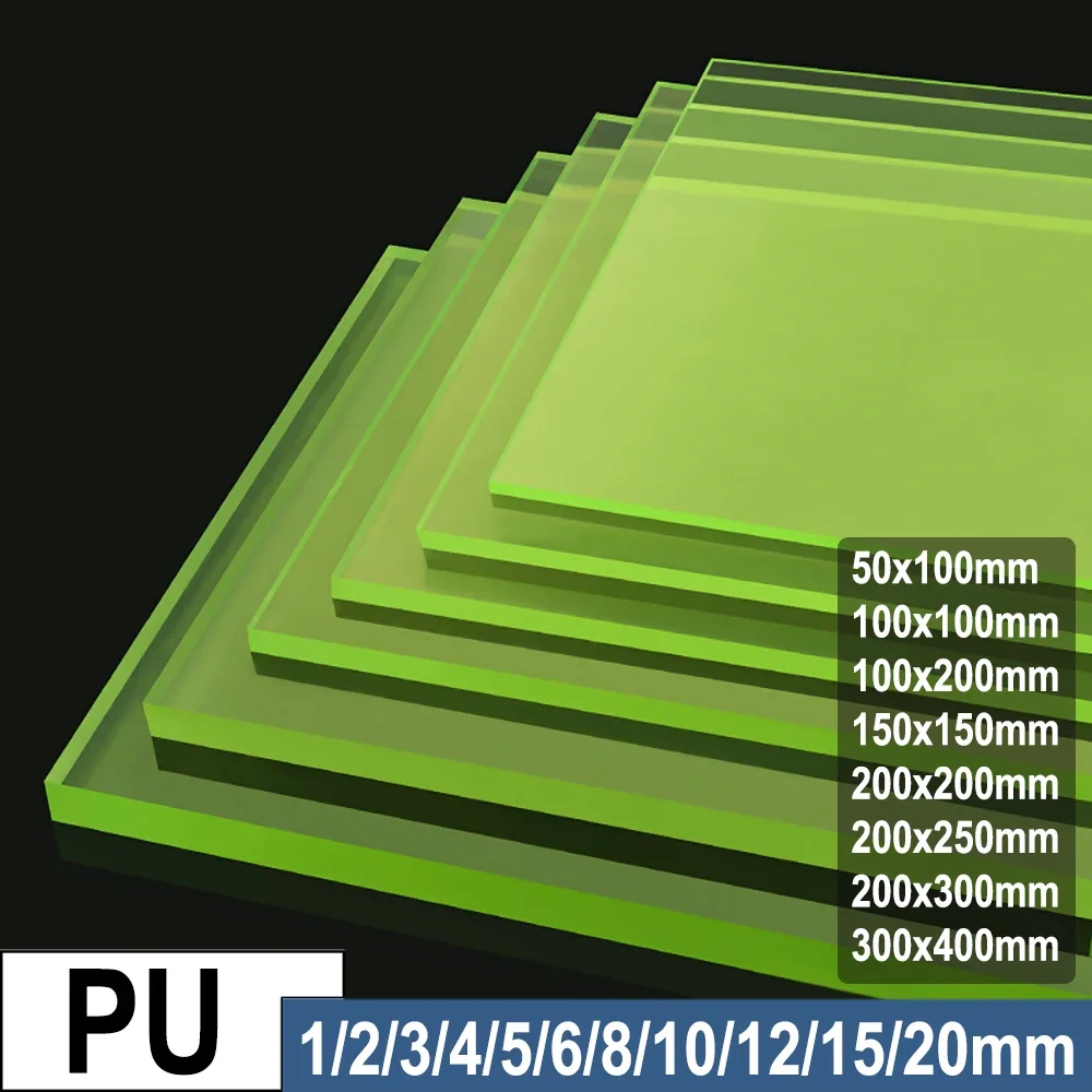 1mm~20mm Polyurethane PU Sheet Industrial Grade Urethane Oil & Abrasion Resistant, Shock Absorption for Machinery Pads Gaskets
1mm~20mm Polyurethane PU Sheet Industrial Grade Urethane Oil & Abrasion Resistant, Shock Absorption for Machinery Pads Gaskets