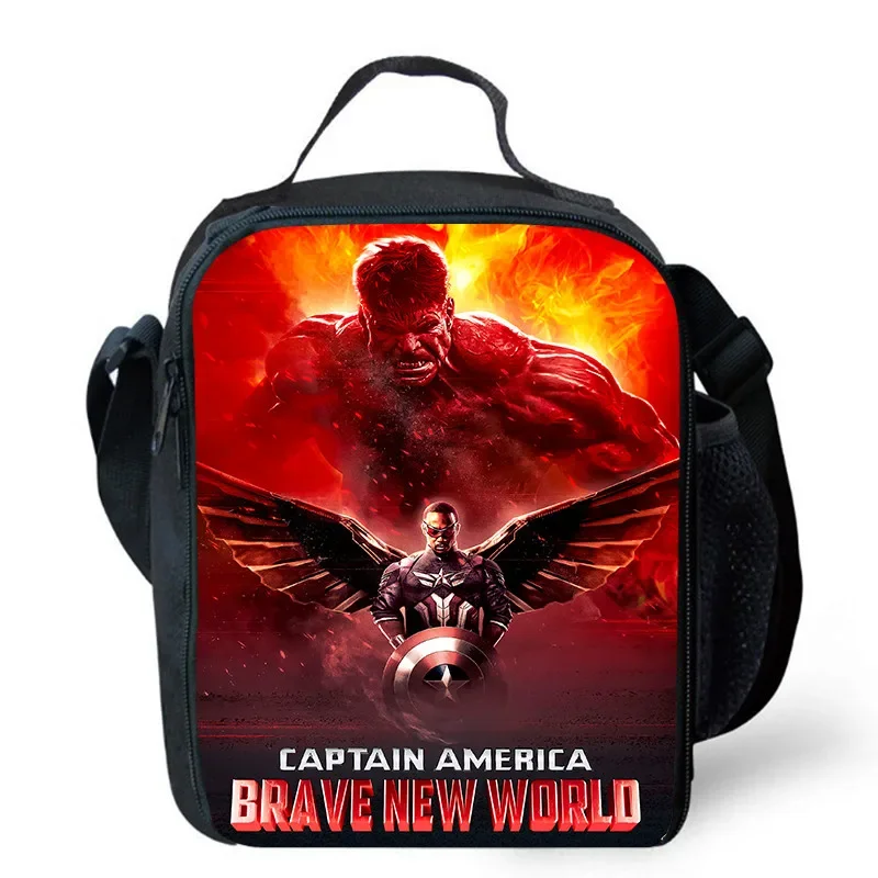 Lunch bags for Child,Captain America Cartoon School Picnic Bags for Girls Boys,Kids Insulation Cooler Bags for Aged 4-10 years
Lunch bags for Child,Captain America Cartoon School Picnic Bags for Girls Boys,Kids Insulation Cooler Bags for Aged 4-10 years