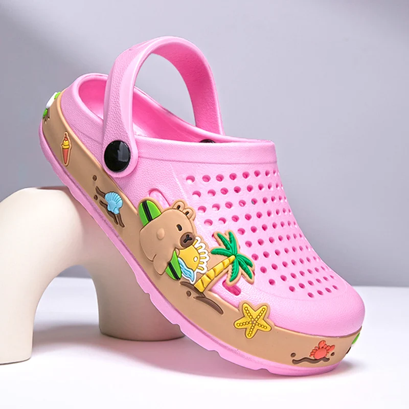 Cute Children Slippers Cartoon Girls Clogs Origin Design Kids Summer Beach Water Barefoot Shoes Soft Girls Slippers Sandal
Cute Children Slippers Cartoon Girls Clogs Origin Design Kids Summer Beach Water Barefoot Shoes Soft Girls Slippers Sandal
