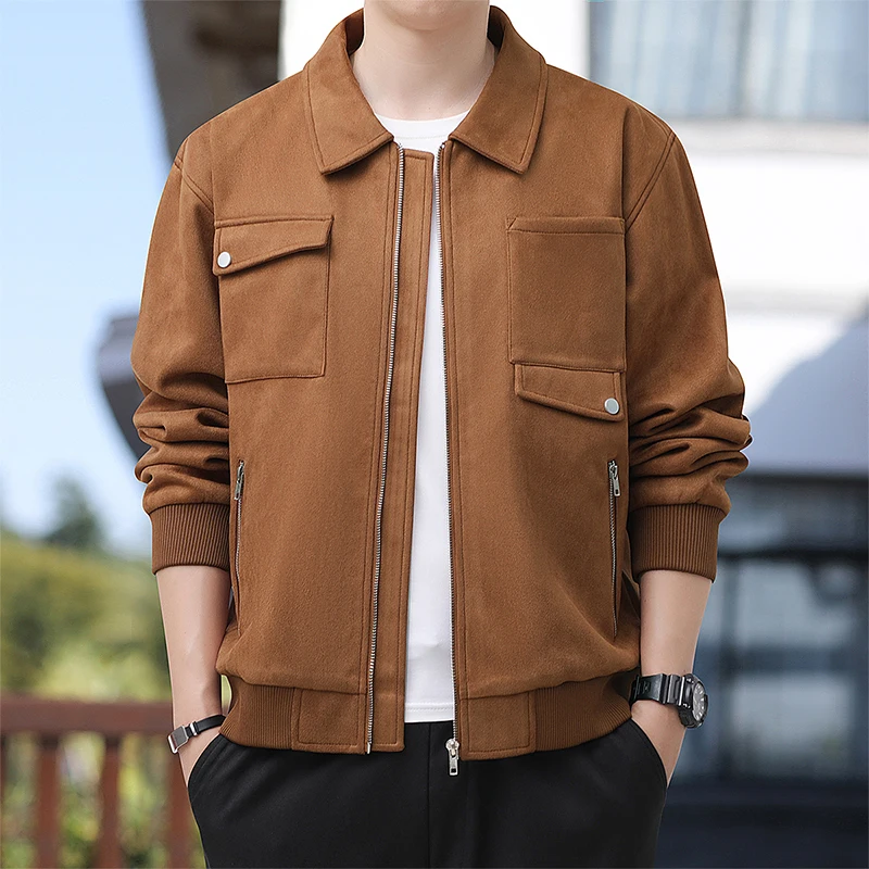 Men's Autumn Jacket Simple Style Fashionable Jacket Men's Lapel Multi Pocket Short Style Men's Quality Top Hot Selling Jacket
Men's Autumn Jacket Simple Style Fashionable Jacket Men's Lapel Multi Pocket Short Style Men's Quality Top Hot Selling Jacket