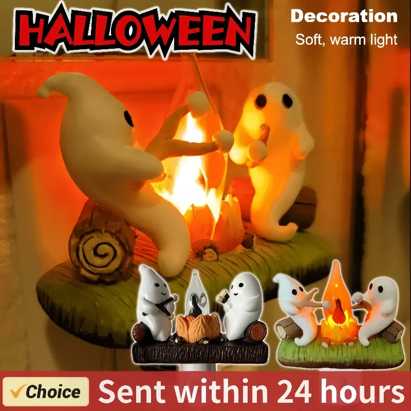 New Halloween resin ghost flame night light Bedside lamp Sleep switch plug-in high appearance level lamp
New Halloween resin ghost flame night light Bedside lamp Sleep switch plug-in high appearance level lamp