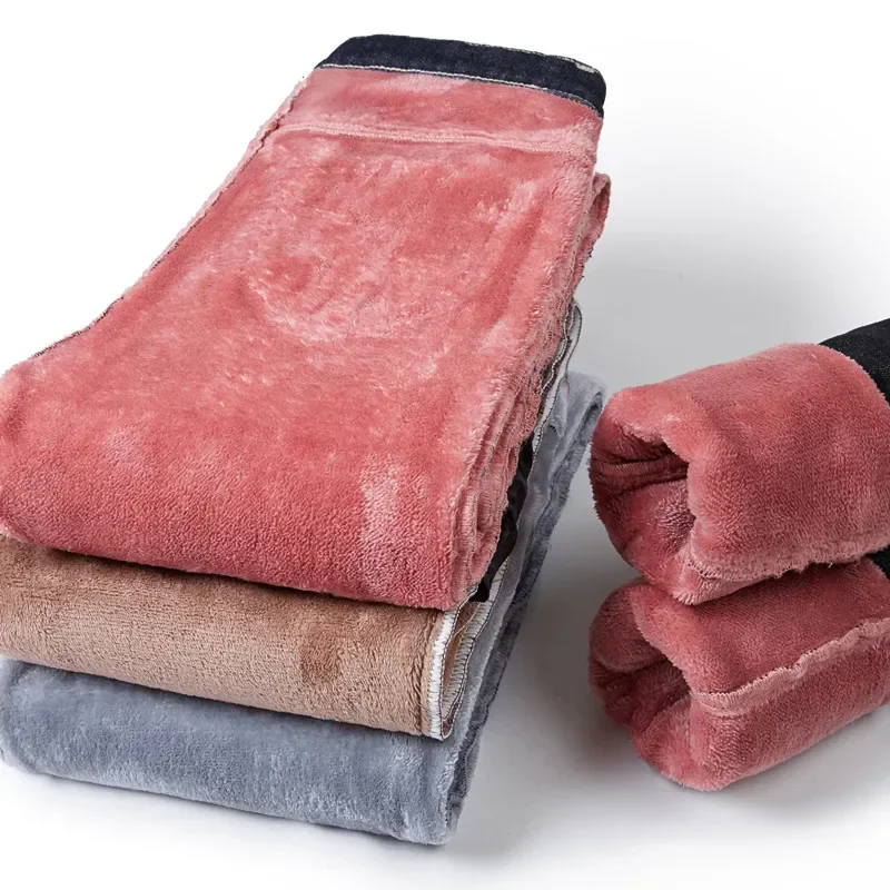 Thickened Fleece-Lined Women's Jeans 2021 New Winter High-Waisted Slimming Stretchy Outerwear Pencil Tightening Small Boots
Thickened Fleece-Lined Women's Jeans 2021 New Winter High-Waisted Slimming Stretchy Outerwear Pencil Tightening Small Boots