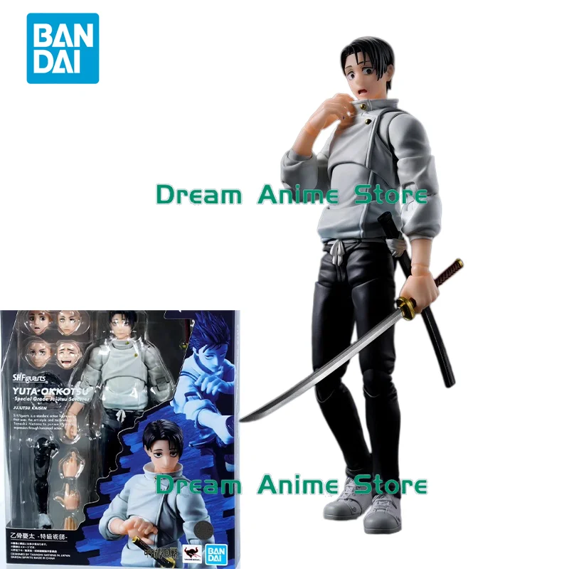 Bandai Original Jujutsu Kaisen Anime Figure SHF Okkotsu Yuta Action Figure Toys for Kids Gift Collectible Model Ornaments
Bandai Original Jujutsu Kaisen Anime Figure SHF Okkotsu Yuta Action Figure Toys for Kids Gift Collectible Model Ornaments
