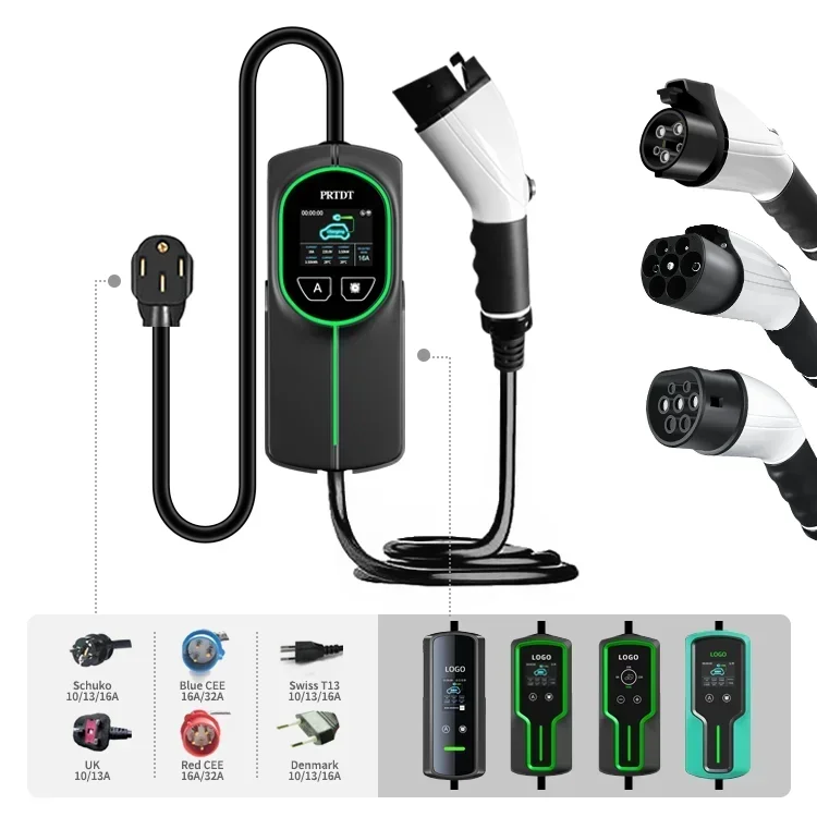 2025 Hot Sale Custom American AC Portable Electric Car Charger J1772 Plug 16A IP65 Electric Car Charger Cheap Price Good Price
2025 Hot Sale Custom American AC Portable Electric Car Charger J1772 Plug 16A IP65 Electric Car Charger Cheap Price Good Price