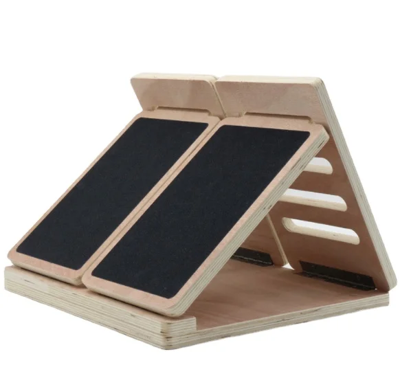 Gym Non Slip Exercise Ankle Balance Squat Ramp Adjustable Professional Wooden Calf Stretcher Slant Board New
Gym Non Slip Exercise Ankle Balance Squat Ramp Adjustable Professional Wooden Calf Stretcher Slant Board New