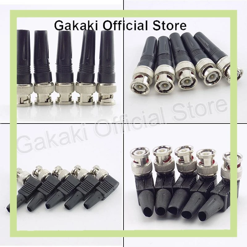 BNC Male plug adapter Twist-on Coaxial RG59 Cable for CCTV Camera Video/AUDIO Connector adaptor
BNC Male plug adapter Twist-on Coaxial RG59 Cable for CCTV Camera Video/AUDIO Connector adaptor