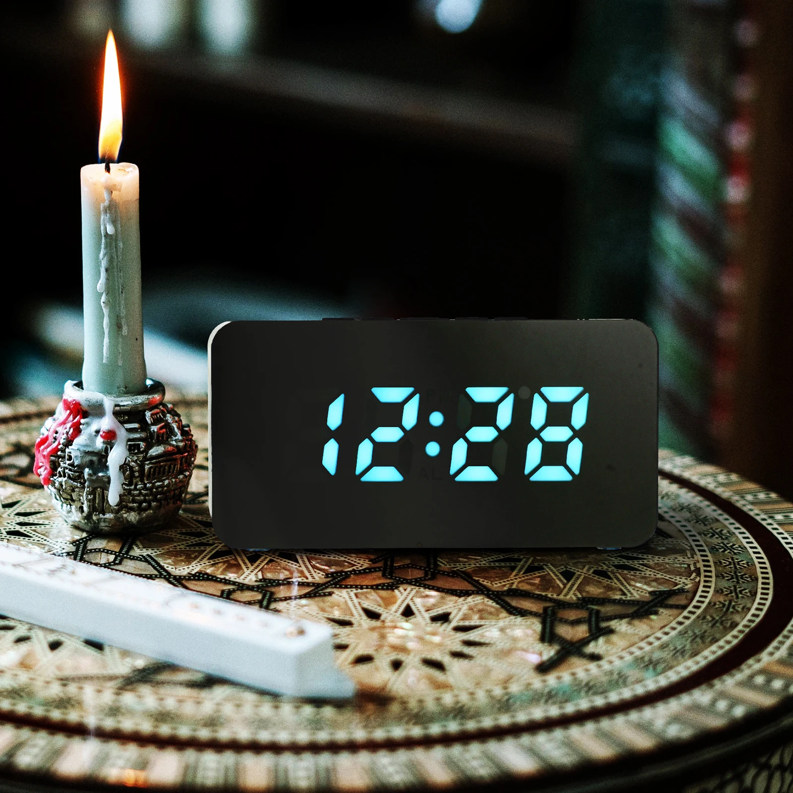 LED Color Changing Clock Digital Alarm Bedroom Number Multifunctional Electric Display Powered Large Numbers Clear
LED Color Changing Clock Digital Alarm Bedroom Number Multifunctional Electric Display Powered Large Numbers Clear