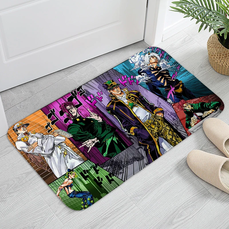 Bedroom Rug JoJos Bizarre Adventure Living Room Interior Entrance Mat Custom Doormat Hallway Corridor Carpet Slip-resistant
Bedroom Rug JoJos Bizarre Adventure Living Room Interior Entrance Mat Custom Doormat Hallway Corridor Carpet Slip-resistant