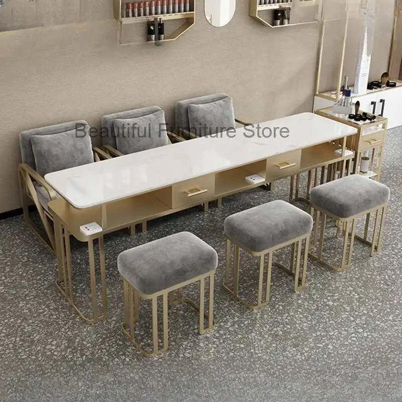 Professional Nail Table Luxury Makeup Beauty Modern Manicure Nail Table Cleaner Dressing Tavolo Manicure Salon Furniture BL50NT
Professional Nail Table Luxury Makeup Beauty Modern Manicure Nail Table Cleaner Dressing Tavolo Manicure Salon Furniture BL50NT