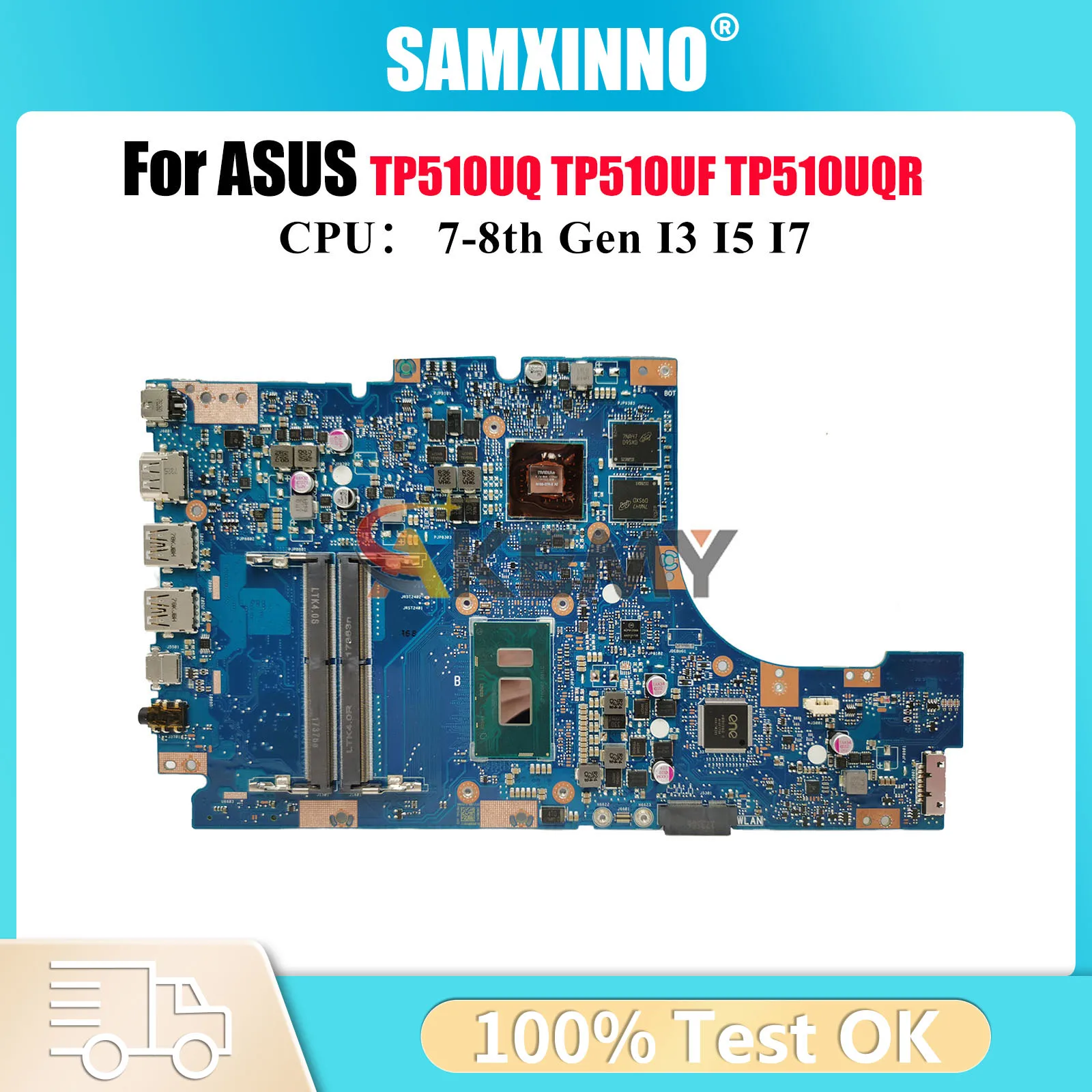 TP510UQ Материнская плата для ноутбука ASUS VivoBook Flip TP510UF TP510UQR TP510U TP510UQ Материнская плата с процессором I3 I5 I7 100% tests OK stk
TP510UQ Материнская плата для ноутбука ASUS VivoBook Flip TP510UF TP510UQR TP510U TP510UQ Материнская плата с процессором I3 I5 I7 100% tests OK stk