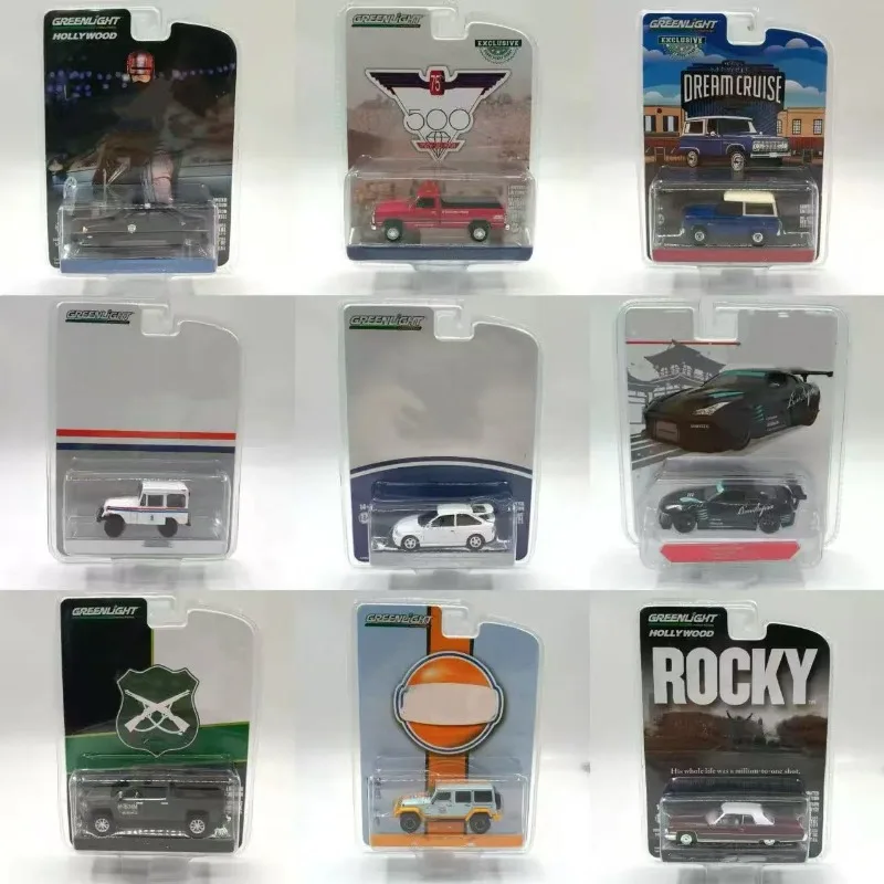 1:64 Green Light Muscle Cars Truck Van Police Car Alloy Car Model Miniature Diecast Static State Ornament Custom Toy Kid Gift
1:64 Green Light Muscle Cars Truck Van Police Car Alloy Car Model Miniature Diecast Static State Ornament Custom Toy Kid Gift