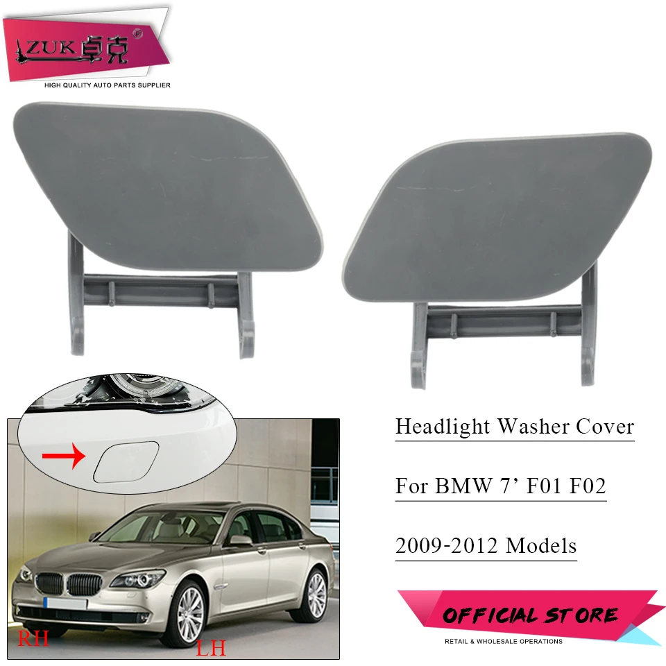 ZUK Front Bumper Headlight Wahser Nozzle Case For BMW 730 740 750 760 F01 F02 2009-2012 Cleaning Water Sprayer Cover Shell
ZUK Front Bumper Headlight Wahser Nozzle Case For BMW 730 740 750 760 F01 F02 2009-2012 Cleaning Water Sprayer Cover Shell